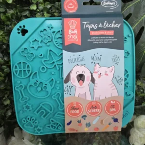 BubiChef LickMe Estera para lamer azul