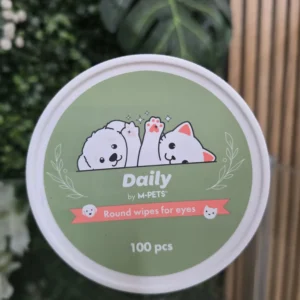 Round wipes for eyes